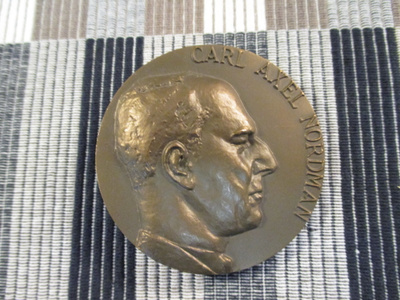 Carl Axel Nordman mitali /Eila Hiltunen 1962.