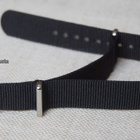 NATO - 18 mm musta ranneke - pikkukuva 1