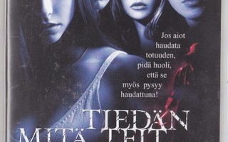 Tiedän mitä teit viime kesänä (VHS K16) 1997