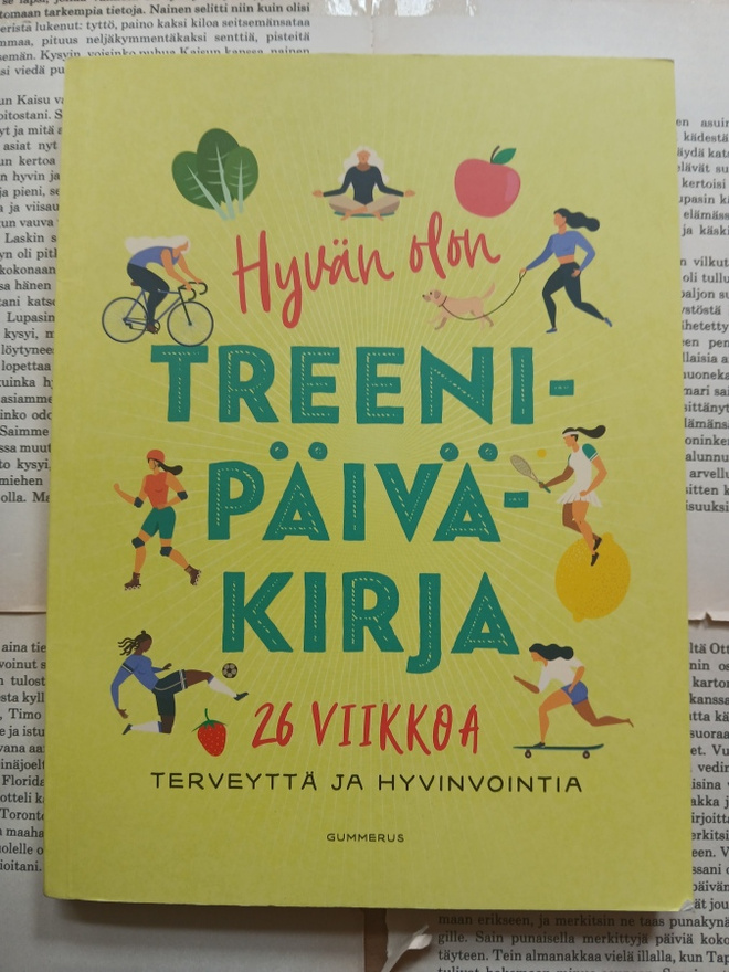 Hyvän olon treenipäiväkirja (nid.)