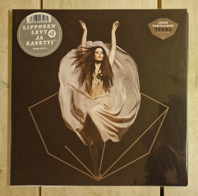 JENNI VARTIAINEN - Terra (2LP, hopea, Platinapainos, Ltd)