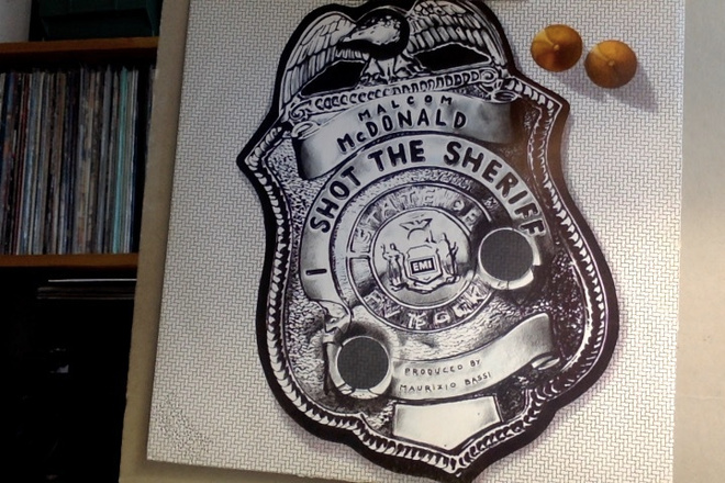 MALCOM  McDONALD :: I SHOT THE SHERIFF :: VINYYLI  MAXI 12"!