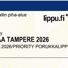 Rokki Raikaa Tampere 2 päivää PRIORITY PORUKKALIPPU (=4:lle) - pikkukuva 2