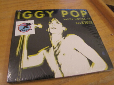 Iggy Pop Santa Monica '77 cd muoveissa David Bowie digipak