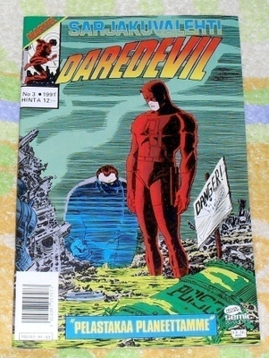 Sarjakuvalehti 3 / 1991 - Daredevil