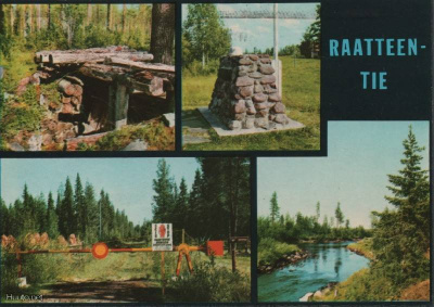 Suomussalmi Raatteentie Kuivajärvi 1970