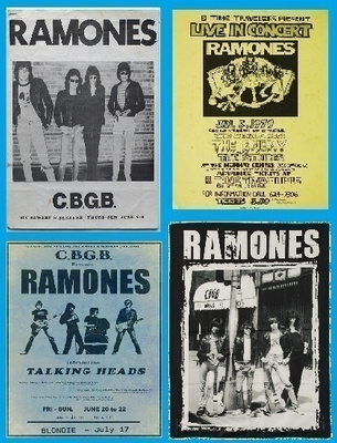 RAMONES juliste setti 12kpl 21cm x 30cm #1