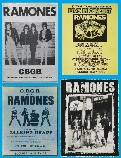 RAMONES juliste setti 12kpl 21cm x 30cm #1