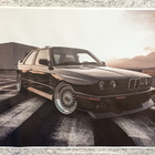 BMW M3 E30 Vintage Kangastaulu UUSI ( VIIMEINEN kpl) - pikkukuva 3