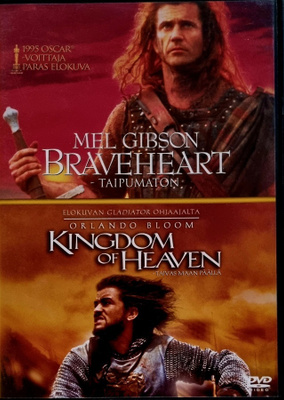 BRAVEHEART & KINGDOM OF HEAVEN DVD (2 DISCS)