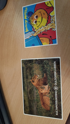 Kultapossukerho ja honey monster tarrat