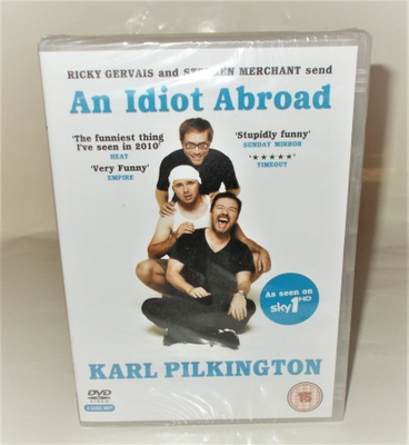 AN IDIOT ABROAD Series 1. (uusi)