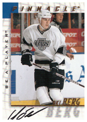 AKI BERG Kings 97-98 Be A Player #155 Signature