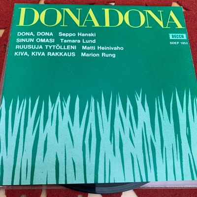 DONA DONA - EP * FIN 1965 * VAIN KANSI!