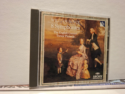 William Boyce:8 Symphonies-Trevor Pinnock  CD