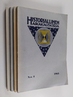Historiallinen aikakauskirja 1965 vuosikerta (nrot 1-4)