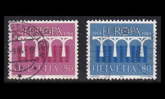 Sveitsi 1270-1 o Europa (1984)