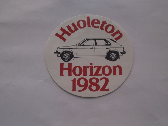 TALBOT HORIZON 1982 tarra