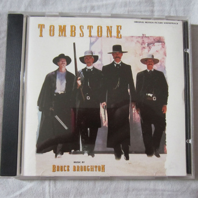 TOMBSTONE - Bruce Broughton Soundtrack OST (CD)