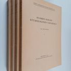 Erkki Itkonen ym. : Suomen kielen etymologinen sanakirja 1-4 - pikkukuva 1
