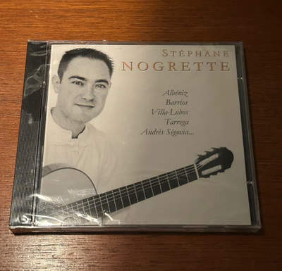 Stéphane Nogrette: Guitare SEALED Barrios, Albeniz, Tarrega