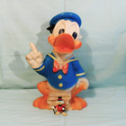 * NÄYTTÄVÄ 80-LUVUN DISNEY AKU ANKKA FIGUURI 38 cm * - pikkukuva 2