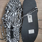 Asos zebra mustavalkoiset paksupohjaiset sandaalit 41-42 - pikkukuva 3