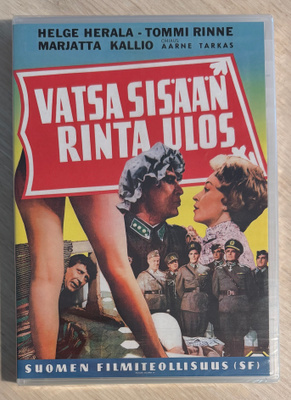 Vatsa sisään, rinta ulos (1959) sotilasfarssi (UUSI)