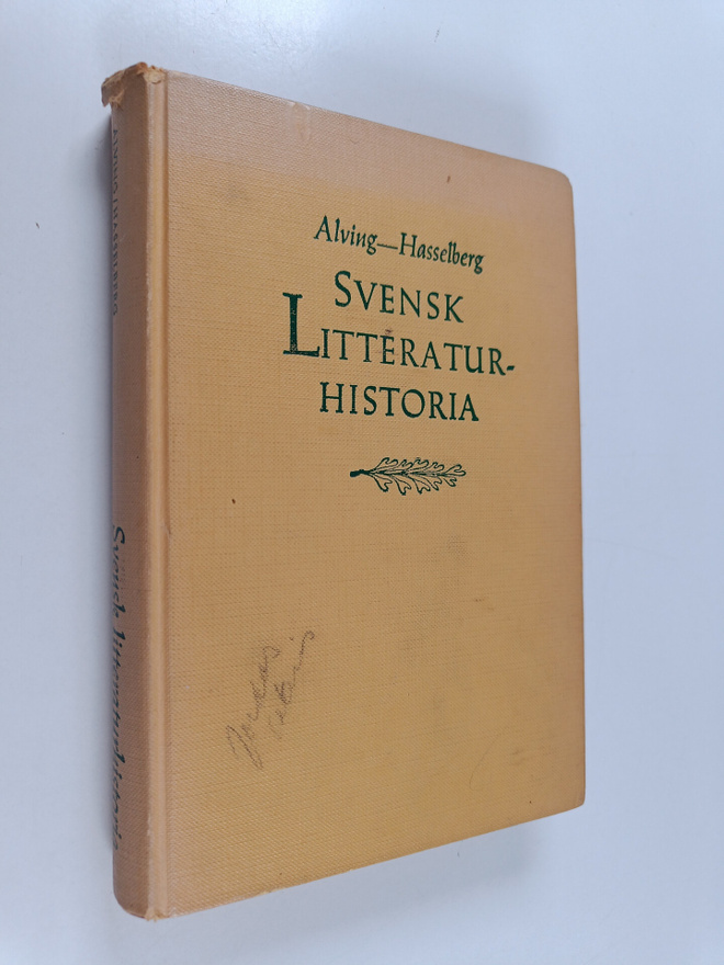 Hjalmar Alving : Svensk litteraturhistoria