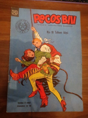 Pecos Bill # 18/1957 Tulinen köysi