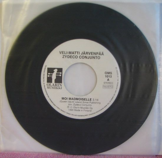 Single: Järvenpää, V-M Zydeco Conjunto - Moi Madmoiselle /..