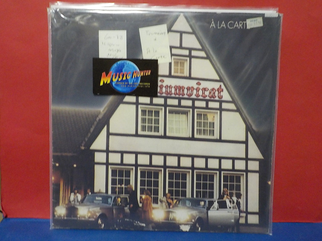 TRIUMVIRAT - A LA CARTE M-/EX GER -78 PRESS LP