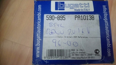 FORD, Renault, Volvo Vesipumppu BUGATTI  PA10138, 590-895
