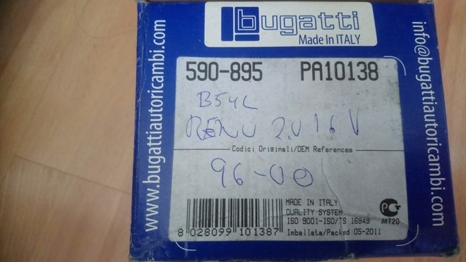 FORD, Renault, Volvo Vesipumppu BUGATTI  PA10138, 590-895