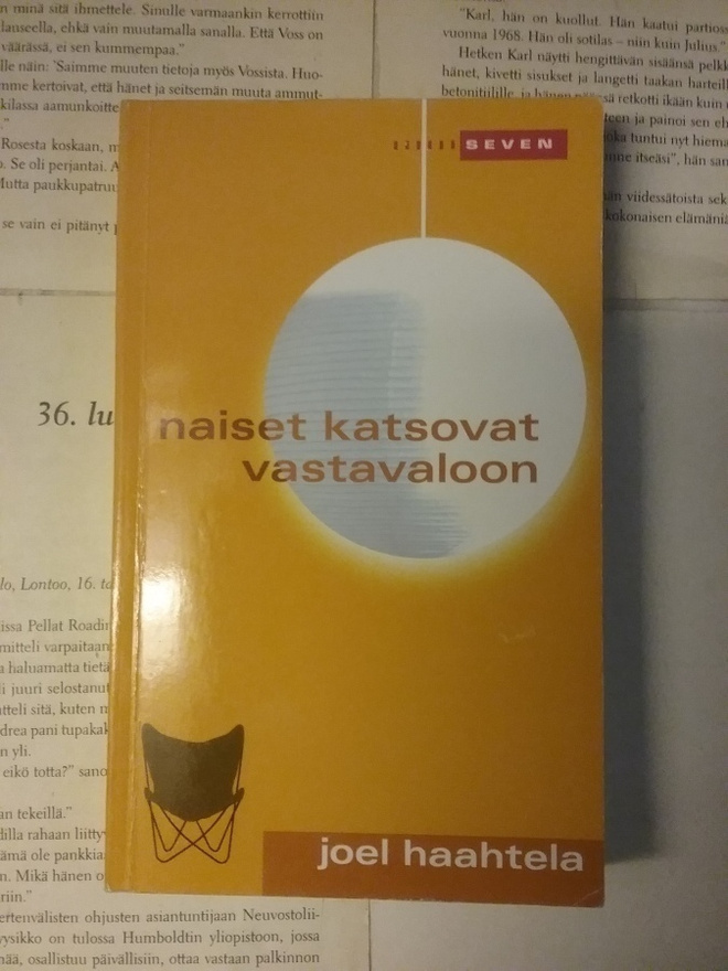Joel Haahtela - Naiset katsovat vastavaloon (pokkari)
