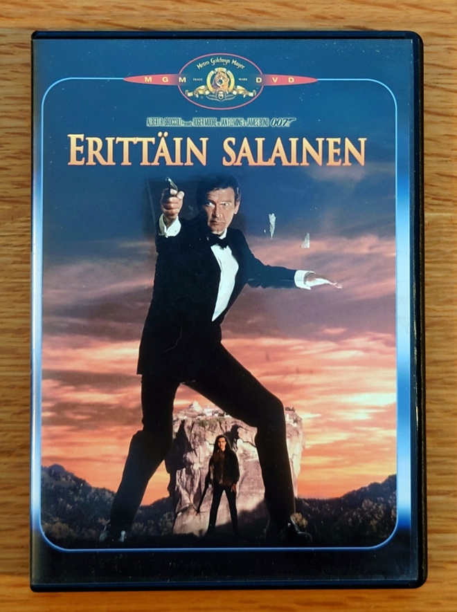 007 Bond Erittäin salainen (1981) DVD
