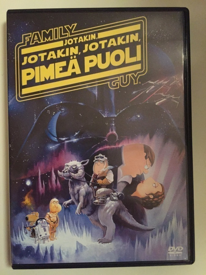 Family Guy, jotakin,...pimeä puoli - DVD