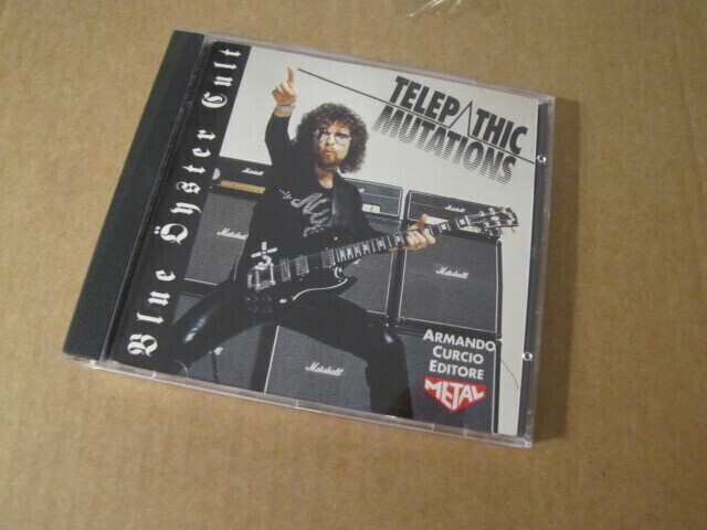 Blue Öyster Cult telepathic mutations cd soittamaton italia
