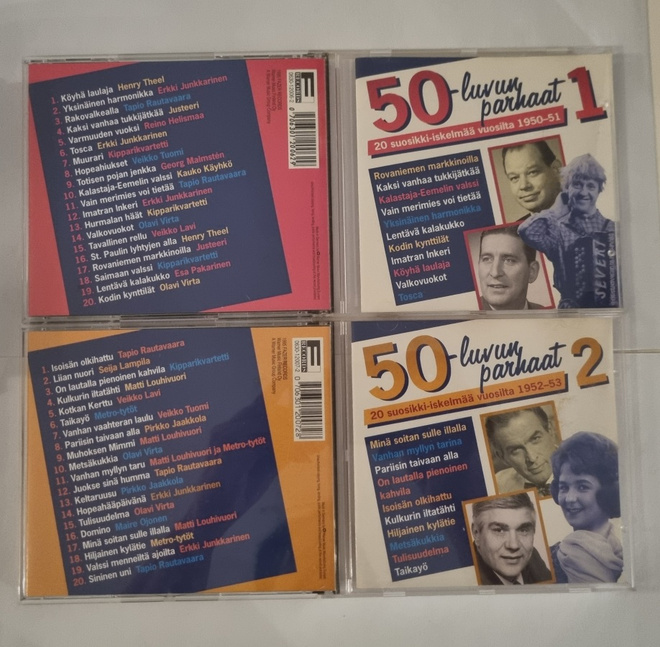 50-LUVUN PARHAAT 1 & 2, 2X1 CD