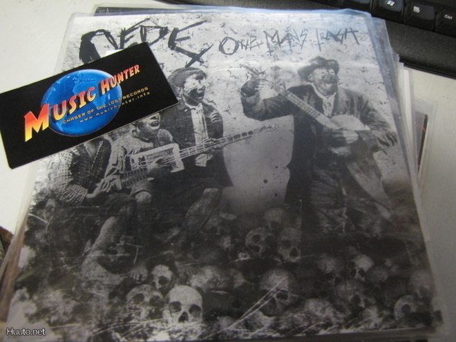 OEDE - ONE MANS TRASH 7'' VINYYLI ex/ex