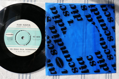 Kari Kuuva – Kyynelten Jäljet 7" 1965