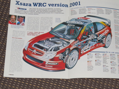2001 Citroen Xsara WRC esite - KUIN UUSI -