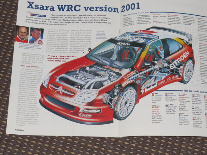 2001 Citroen Xsara WRC esite - KUIN UUSI -