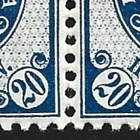 M 1901 Kirjap Berlinin laat 20 p sininen NELILÖ ** LaPe 58 B - pikkukuva 2
