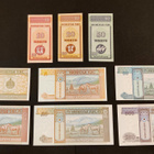 Mongolia 10 - 50 Mongo, 1 - 100 Togrog 1993-98, P49-P57, UNC - pikkukuva 2