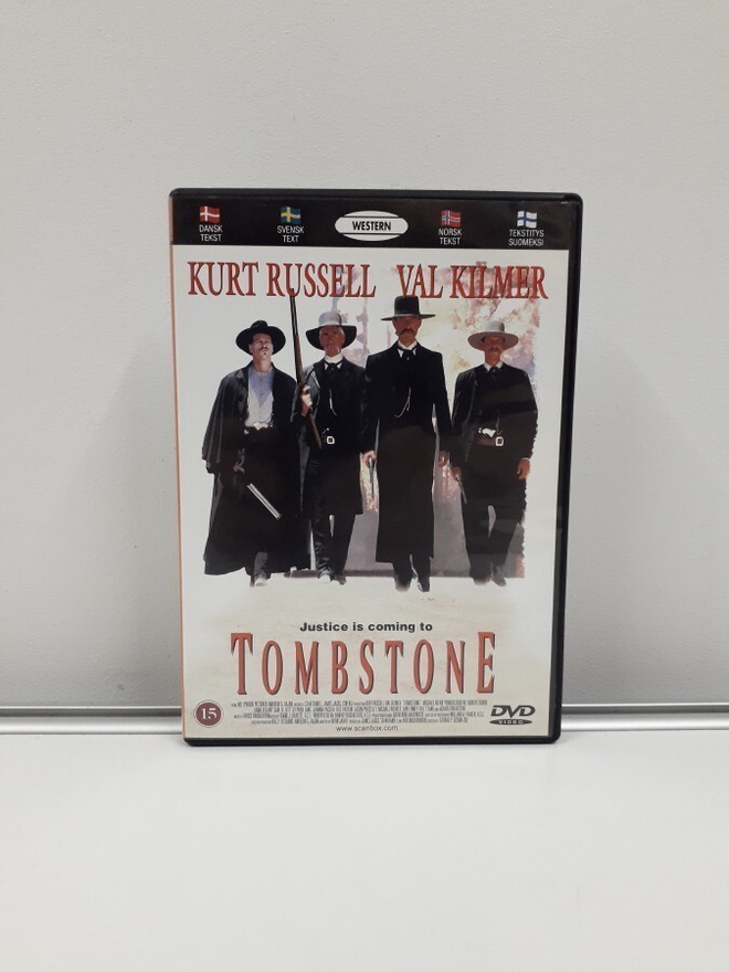 Tombstone (Russell, Kilmer, Elliot, dvd)