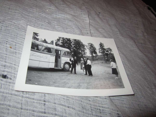 SUOMEN TURISTIAUTO OY VANHA VALOKUVA