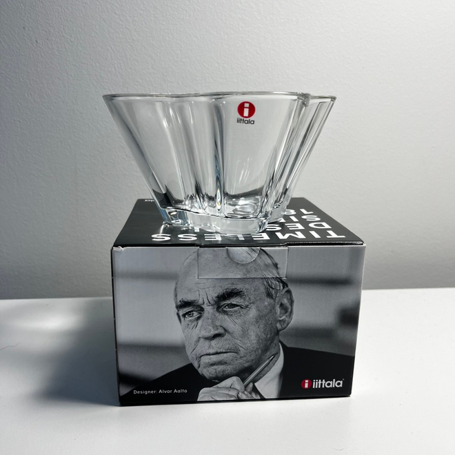 Iittala - Aalto kulho 75mm kirkas