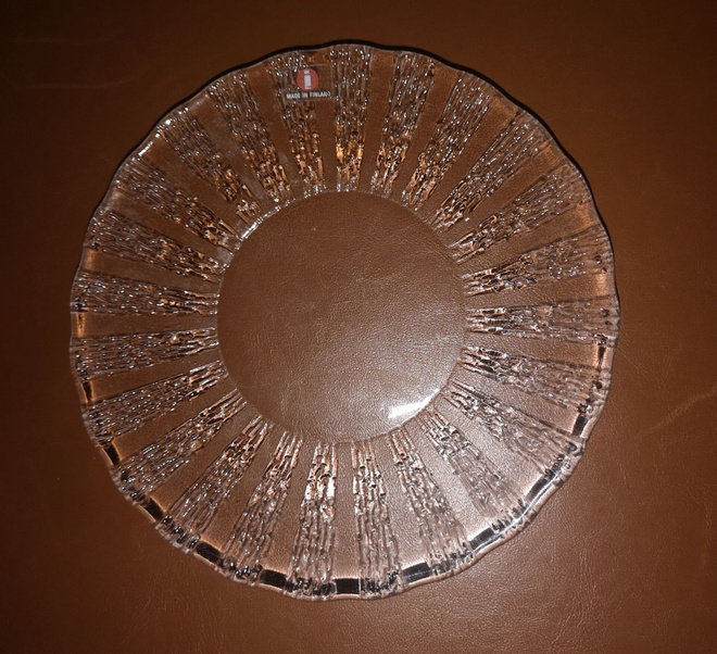 Iittala lasilautanen 15 cm