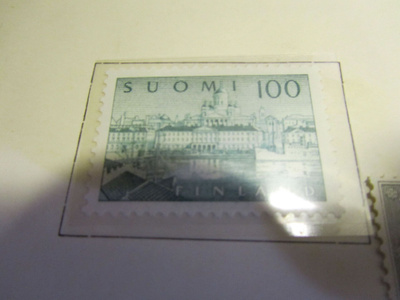 1958 yleismerkki 100 mk, postituore